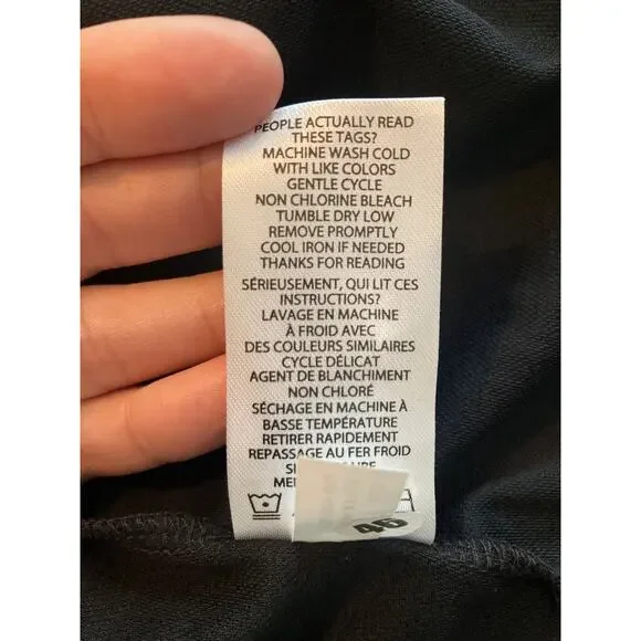 Travis Mathew Moody Floral Print Black Gray Short Sleeve Button Shirt Sz XL NWT - Picture 7 of 7